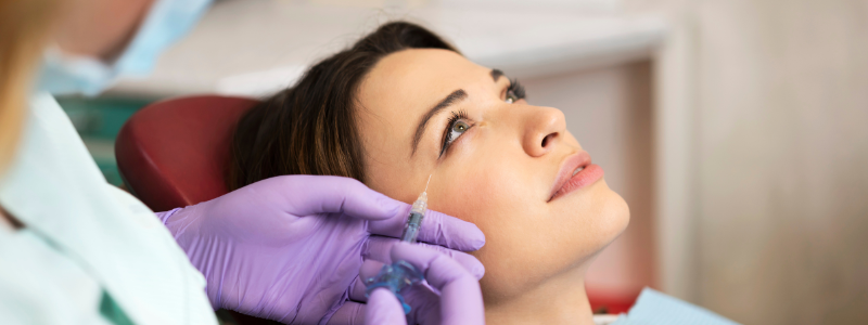 treat wrinkles - facial injectables 